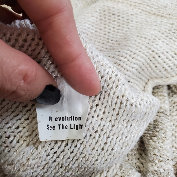 Skif Intl knit sweater dress w fishtail sides EUC - Picture 7 of 8